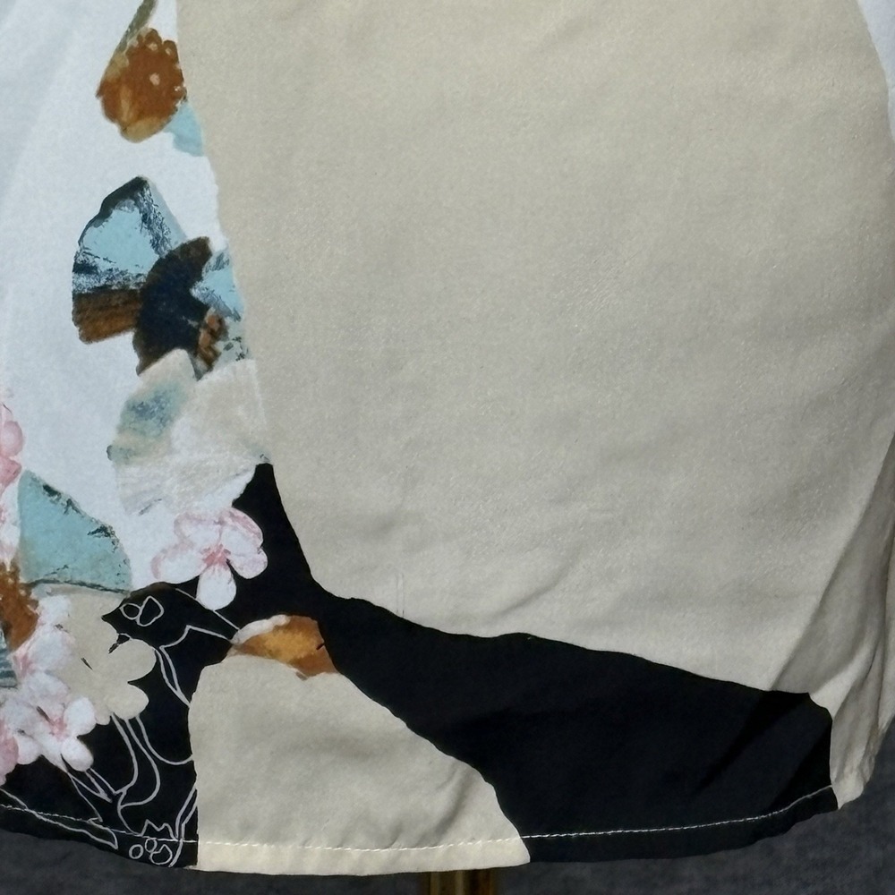 3.1 Phillip Lim for Target Womens XS Blouse Floral Mixed Print Long Sleeve - Picture 2 of 11